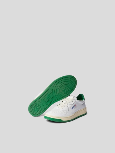 Autry Sneaker mit Kontrastbesatz Weiß 4