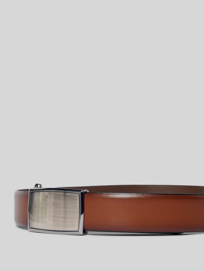 Lloyd Men's Belts Ledergürtel mit Koppelschließe Cognac 2