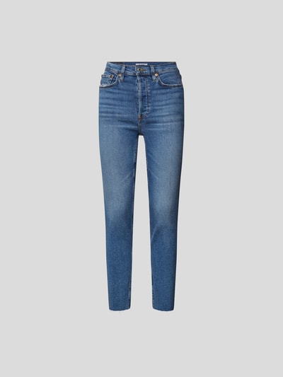 RE/DONE Skinny Fit Jeans mit Brand-Detail Jeansblau 2