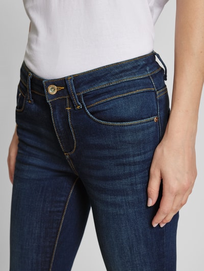 Tom Tailor Skinny Jeans aus Baumwoll-Mix mit Kontrastnähten Modell 'ALEXA' Jeansblau 3