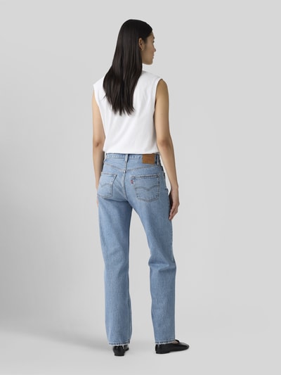 Levi's® 300 relaxed fit jeans van puur katoen in 5-pocketmodel Lichtblauw - 5