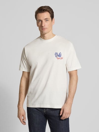 MCNEAL T-shirt z bawełny Écru 4