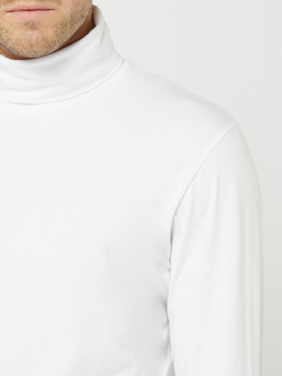 !Solid Longsleeve mit Rollkragen Weiss 3