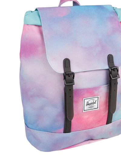 Herschel Rucksack mit Laptopfach Modell 'Retreat Mini'  Neon Pink 3