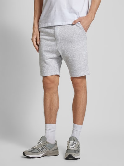 Jack & Jones Sweatshorts mit elastischem Bund Hellgrau Melange 4