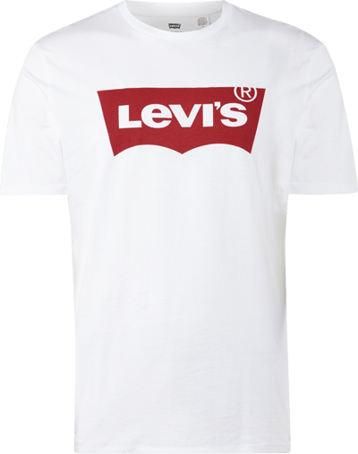 Levi's® T-Shirt mit Logo-Print Weiss 3