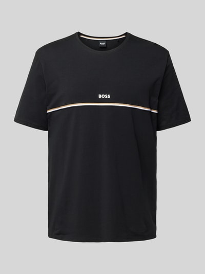 BOSS T-Shirt mit Label-Print Black 2