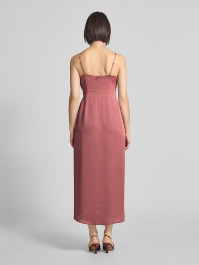 Jake*s Cocktail Cocktailkleid mit Knoten-Detail Rose Melange 5