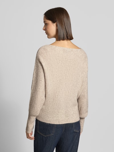 MOS MOSH Regular Fit Pullover in Strick-Optik Modell 'Thora' Hellgrau 5
