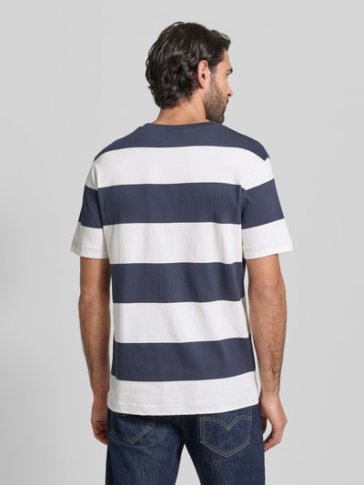 GANT Regular Fit T-Shirt mit Logo-Print Modell 'BAR' Offwhite 5