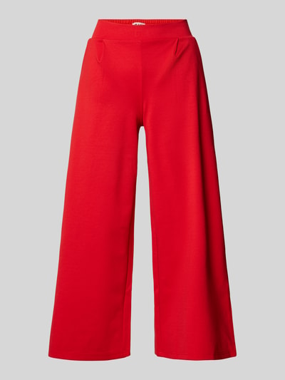 ICHI Culotte mit elastischem Bund Modell 'Kate' Rot 1