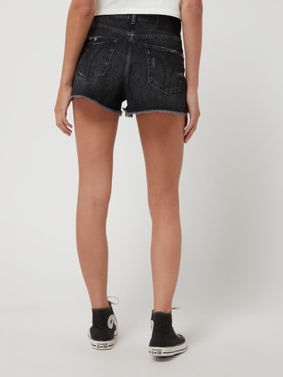 MISS SIXTY Jeansshorts aus Baumwoll-Hanf-Mix  Anthrazit 5