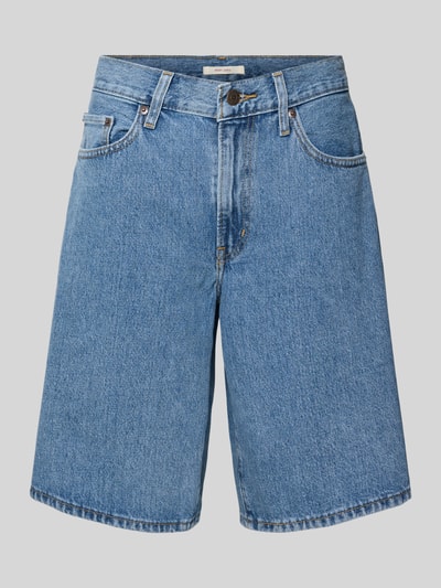 Produktfoto, Loose Fit Jeansshorts uit puur katoen model 'MIDDY JORT' van Levi's®, denimlook, 5-pocketmodel, labelpatch, knoop- en ritssluiting.