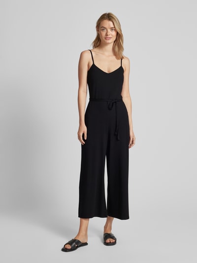 Jake*s Casual Jumpsuit met spaghettibandjes Zwart - 4