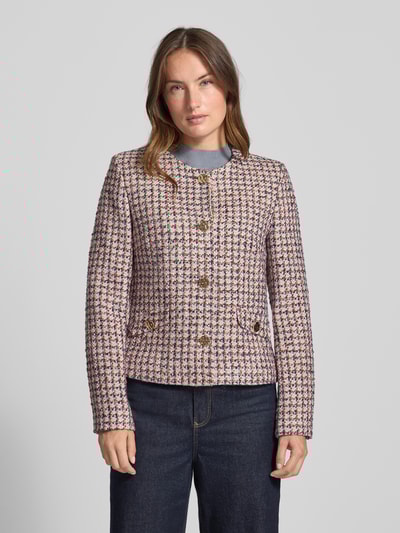 Christian Berg Woman Selection Blazer in bouclé-look Oudroze - 4
