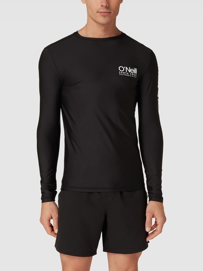 ONeill Zwemshirt met labelprint, model 'Cali' Zwart - 4