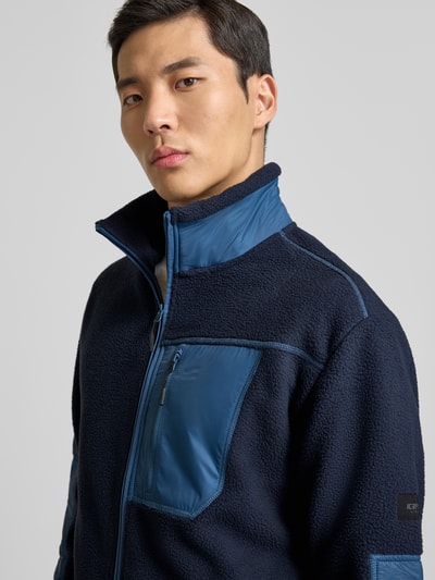 Icepeak Fleecejacke mit Stehkragen Modell 'MOHAWK' Marine 3