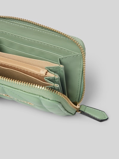 VALENTINO BAGS Portemonnaie in Leder-Optik Modell 'PETAL' Mint 3