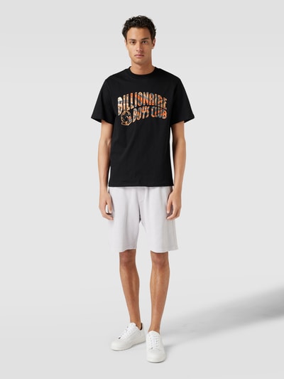 Billionaire Boys Club T-Shirt mit Label-Print Schwarz 1