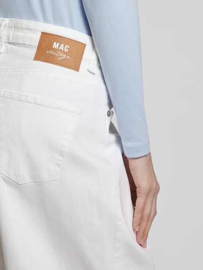 MAC Wide Leg Jeans im 5-Pocket-Design Modell 'Nevada' Offwhite 3