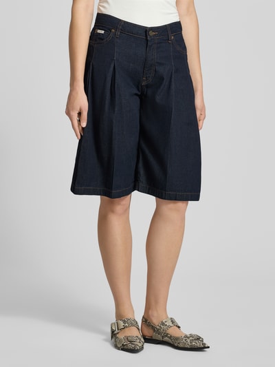 GUESS Jeans Bermudas im 5-Pocket-Design mit Label-Detail Dunkelblau 4