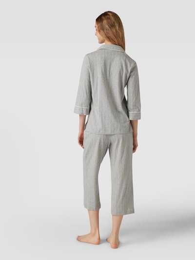 Lauren Ralph Lauren Pyjama met streepmotief Middengrijs - 5