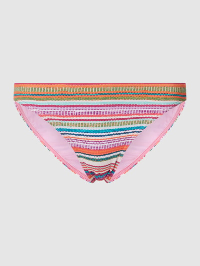 Banana Moon Bikini-Hose mit Streifenmuster Modell 'Wila Joyce' Rosa 2