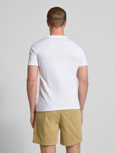 Polo Ralph Lauren Custom slim fit T-shirt met ronde hals Wit - 5