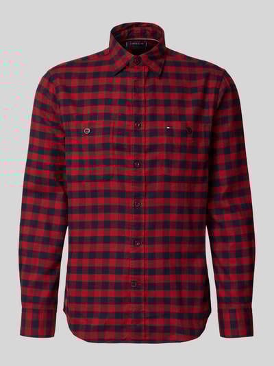 Tommy Hilfiger Regular fit vrijetijdsoverhemd van puur katoen, model 'BUFFALO' Rood - 2
