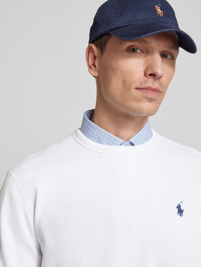 Polo Ralph Lauren Sweatshirt mit Rundhalsausschnitt Weiss 3