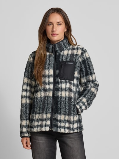 COLUMBIA Fleecejack met opstaande kraag Zwart - 4