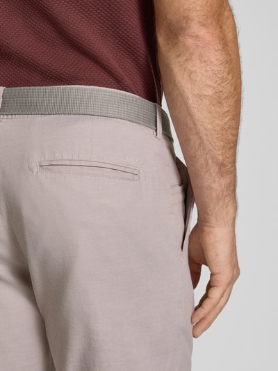 MCNEAL Slim Fit Chino-Shorts mit Gesäßtaschen Beige 3