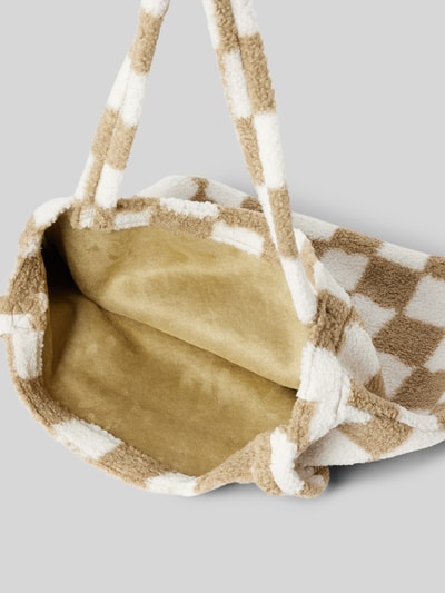 STUDIO NOOS Shopper in Teddyfell-Optik Modell 'Binibamba' Camel 5