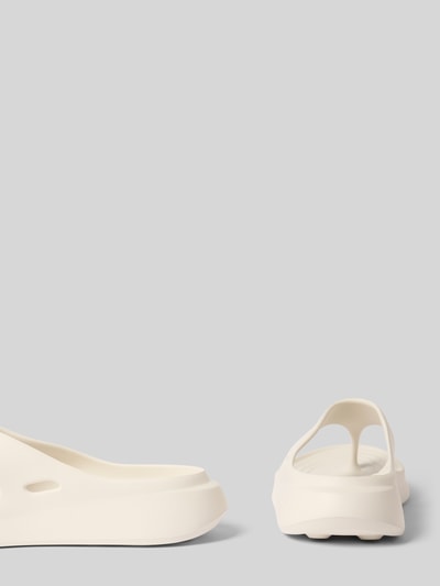 Lacoste Teenslippers met label in reliëf Offwhite - 2