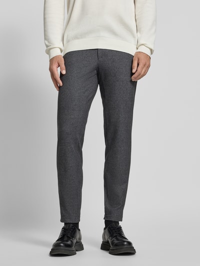 Brax Slim Fit Stoffhose mit Gesäßtaschen Modell 'Phil' Mittelgrau 4