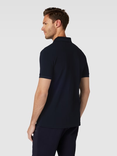 BOSS Green Regular Fit Poloshirt mit Label-Stitching Modell 'PADDY' Marine 5