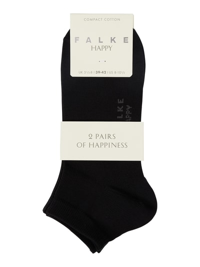 Falke Socken mit Stretch-Anteil Modell 'Happy' Black 2