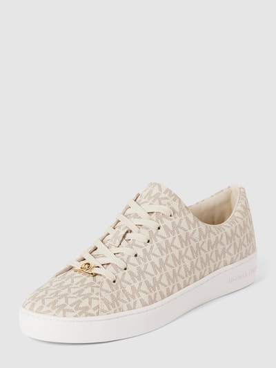 MICHAEL Michael Kors Sneaker mit Allover-Logo Modell 'KEATON' Offwhite 1