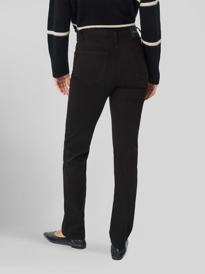 Brax Body Fit Gerade Hose aus Lyocell-Mix mit Modal-Baumwoll-Anteil Modell 'CAROLA' Black 5