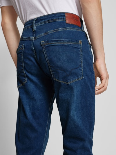 Pepe Jeans Tapered Fit Jeans im 5-Pocket-Design Modell 'STANLEY' Jeansblau 3