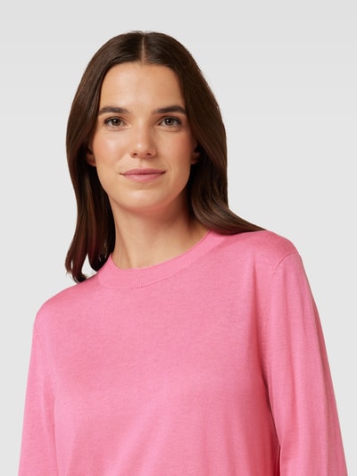 BOSS Orange Strickpullover mit Label-Detail Modell 'Fanikasa' (pink) online  kaufen