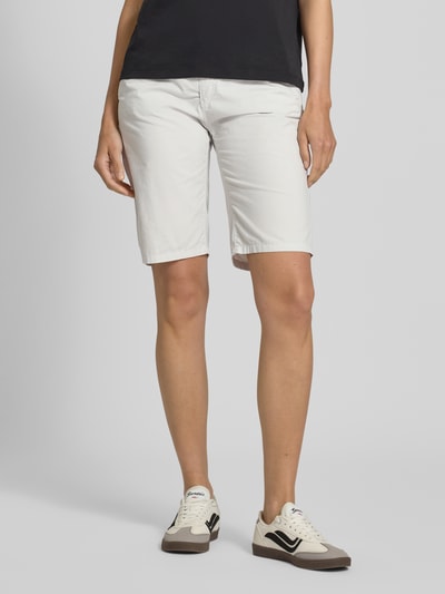 MAC Regular Fit Bermudas mit Paspeltaschen am Gesäß Hellgrau 4