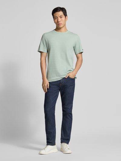 Tom Tailor Regular Fit T-Shirt aus Baumwoll-Mix Lind 1