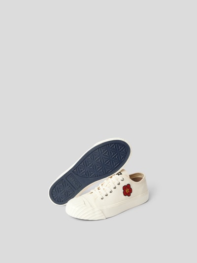 Kenzo Sneaker mit Label-Stitching Ecru 5