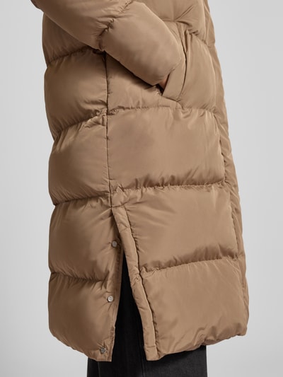 Superdry Steppmantel mit Kapuze und Eingrifftaschen Beige 3