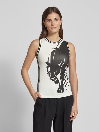 Marc Cain Tanktop mit Motiv-Print Black 4