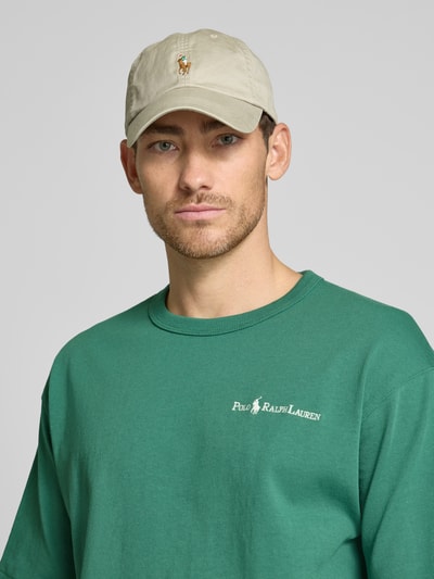 Polo Ralph Lauren Loose Fit T-Shirt aus reiner Baumwolle Gruen 3