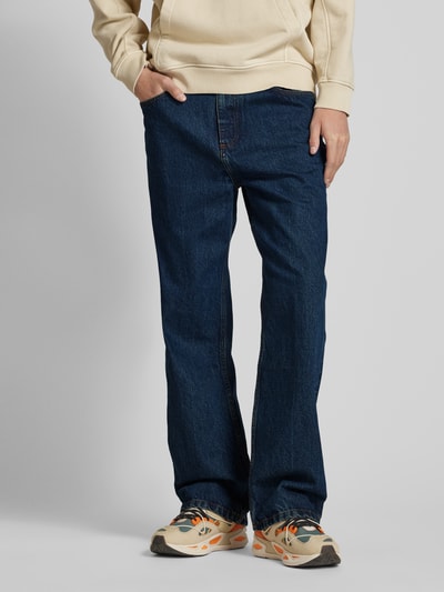 2Y Studios Jeansy o kroju baggy fit z 5 kieszeniami model ‘ADRIK’ Ciemnoniebieski 4