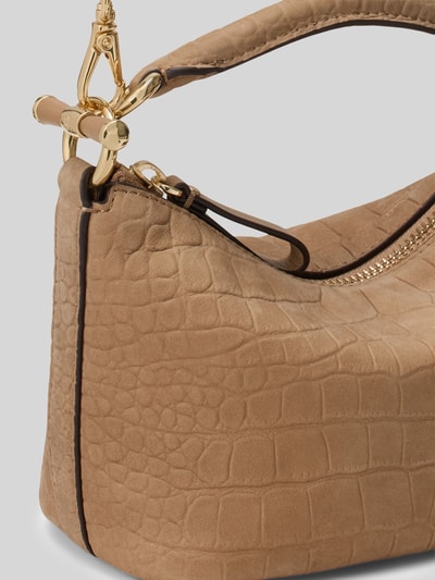Lauren Ralph Lauren Umhängetasche aus echtem Rindsleder Modell 'BLKE MINI' Camel 6