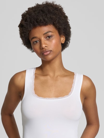 Review Tanktop mit U-Ausschnitt Weiss 3